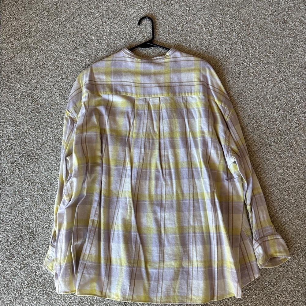 Bellerose Yellow and White Checkered Shirt
